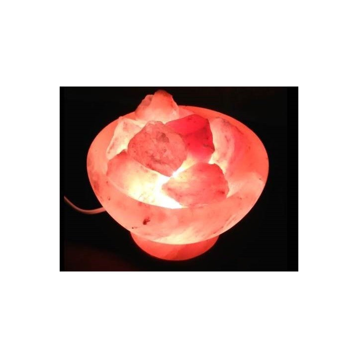{
  "text": "salt lamp - bowl"
}