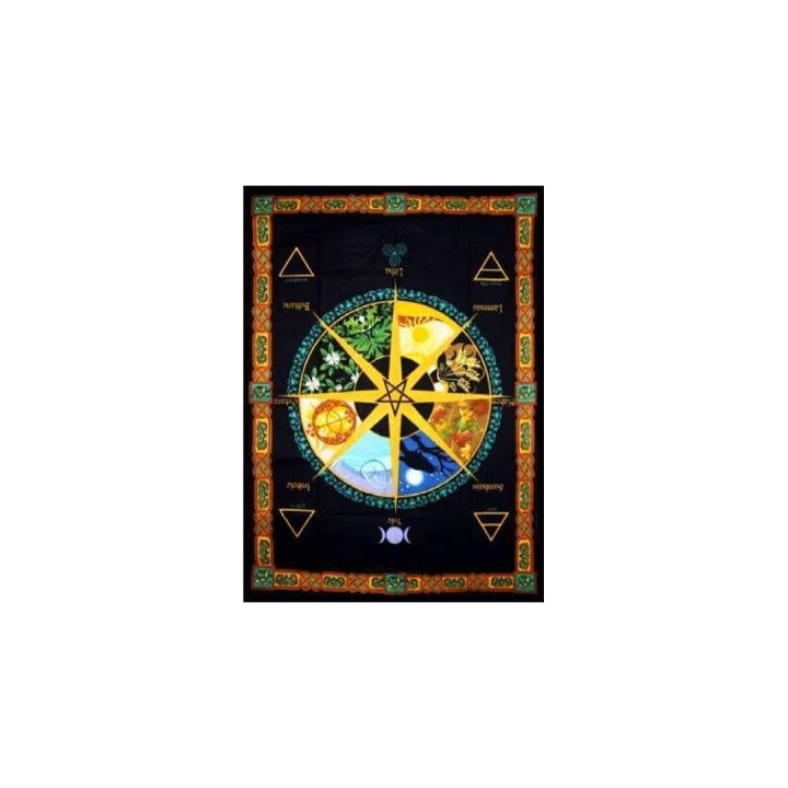 {
  "product_name": "Pagan Calendar Towel – 130cm x 190cm"
}