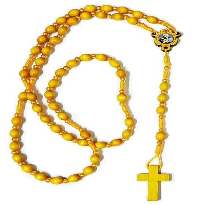 terço de santo antonio – madeira amarela