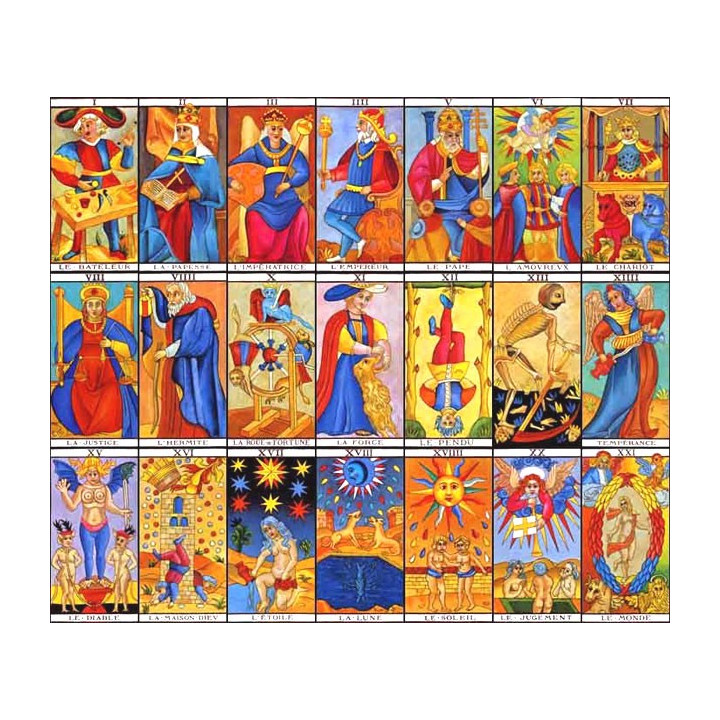 {
  "text": "22 major arcana – tarot marselha"
}