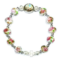 {
  "product_name": "fátima glass bead bracelet – white"
}