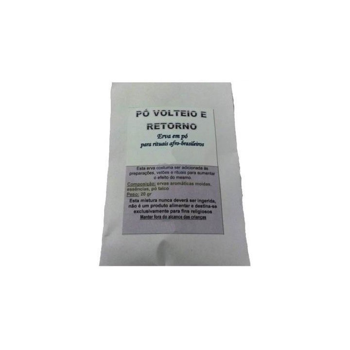 {
  "text": "special powder – volteio and retorno"
}