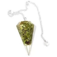 {
  "text": "orgonite pendulum – peridot"
}