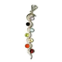 {
  "text": "snake pendant – chakras"
}