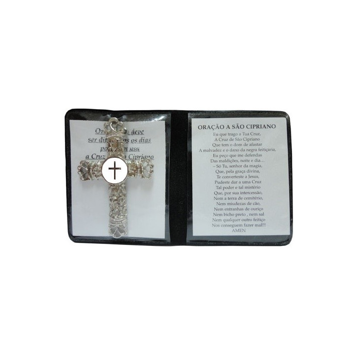 {
  "text": "saint ciprian cross – white background"
}