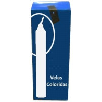 caixa de 20 velas brancas (20×20)