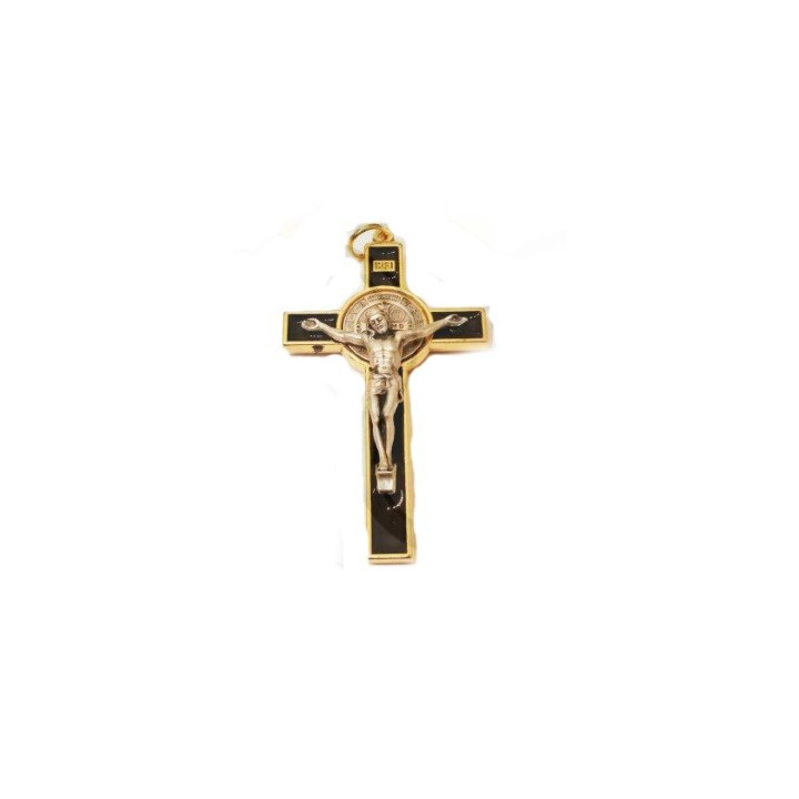 cruz de são bento em metal – 7cm