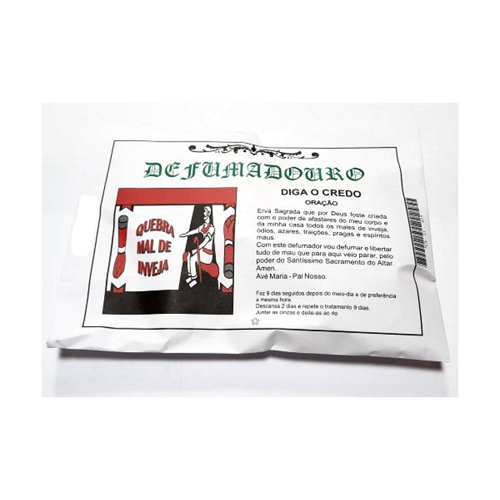 Defumadouro quebra mal de inveja