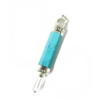 {
  "text": "small power wand – turquoise (pendant)"
}