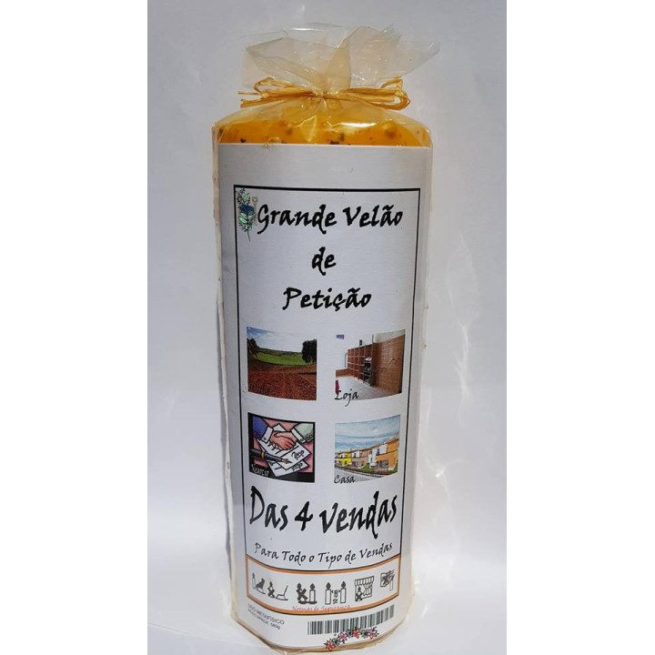 {
  "text": "Large Petition Candle - 4 Sales Candle"
}