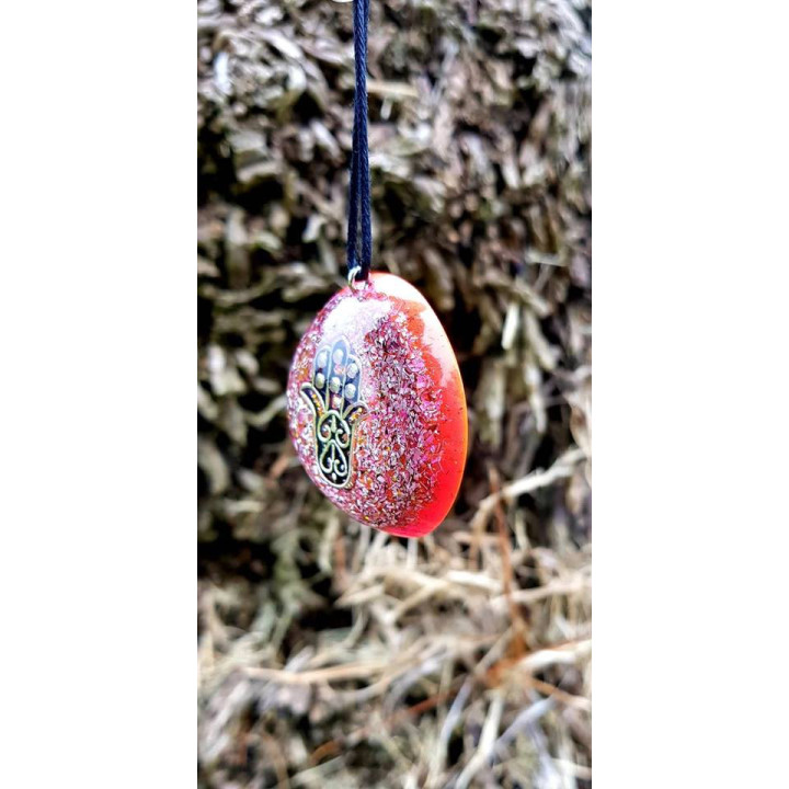 {
  "product_name": "ORGONITE - NECKLACE PENDANT - Hamsa Hand"
}