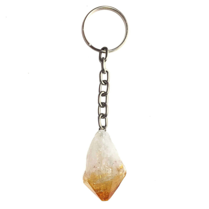 {
  "product_name": "CITRINE POINT KEYCHAIN - RAW"
}
