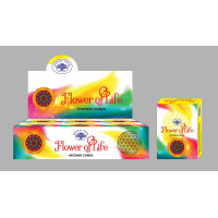 Incenso Cones Flower Of Life - Green Tree