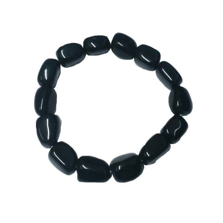 {
  "text": "onyx bracelet – tumbled stones"
}