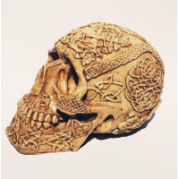 Caveira Decorativa 1– 18cmX11cmX11cm
