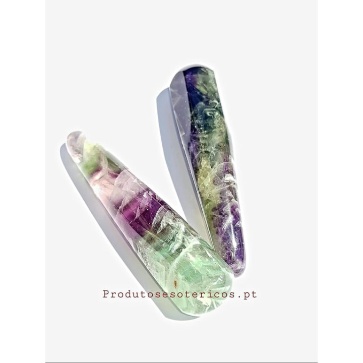 Massajador - Fluorite Arco Iris