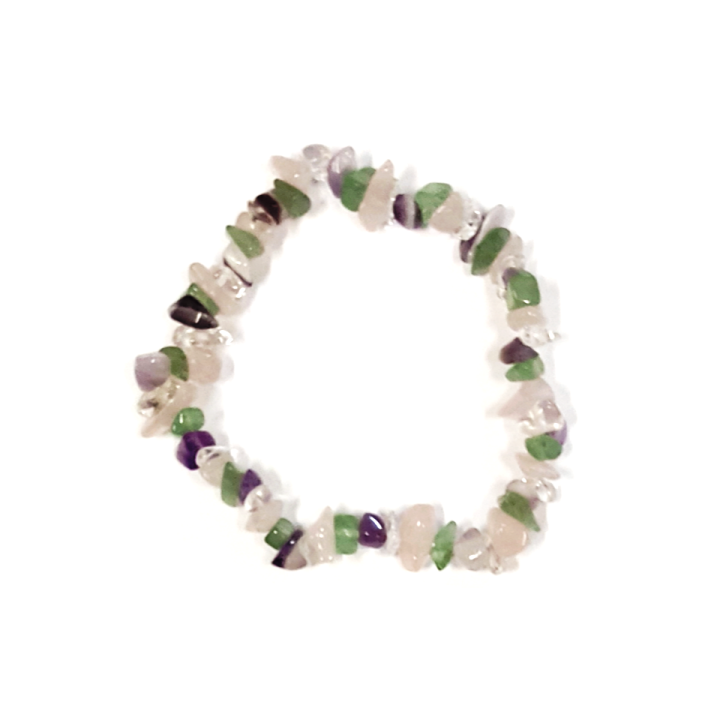 Pulseira 4 Quartzos- Chip