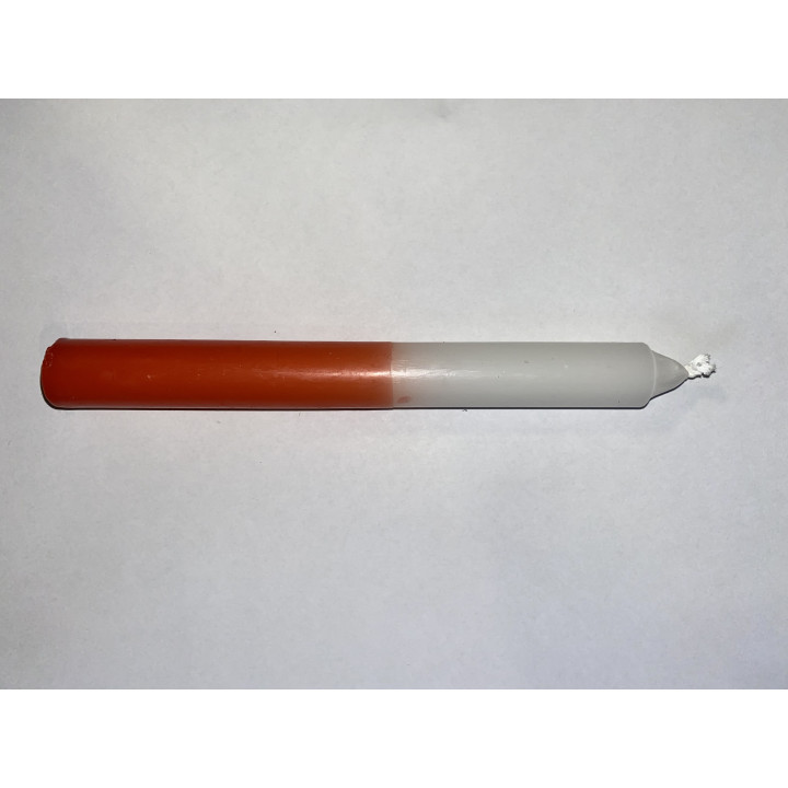 {
  "product_name": "1 Red and White Candle (20x20)"
}