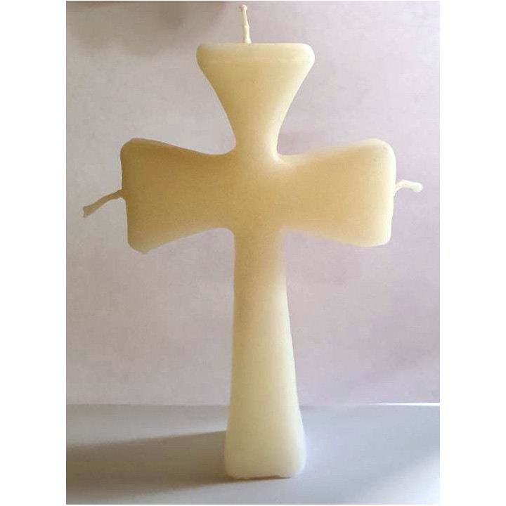 {
  "product_name": "WHITE WISH CROSS CANDLE - 3 WICKS"
}