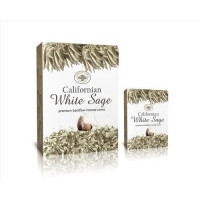 Incenso Cones Sálvia Branca Califórnia 15gr - Refluxo