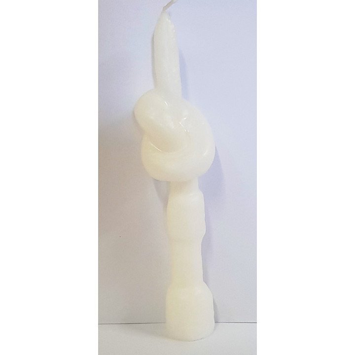 {
  "product_name": "White Knob Candle"
}