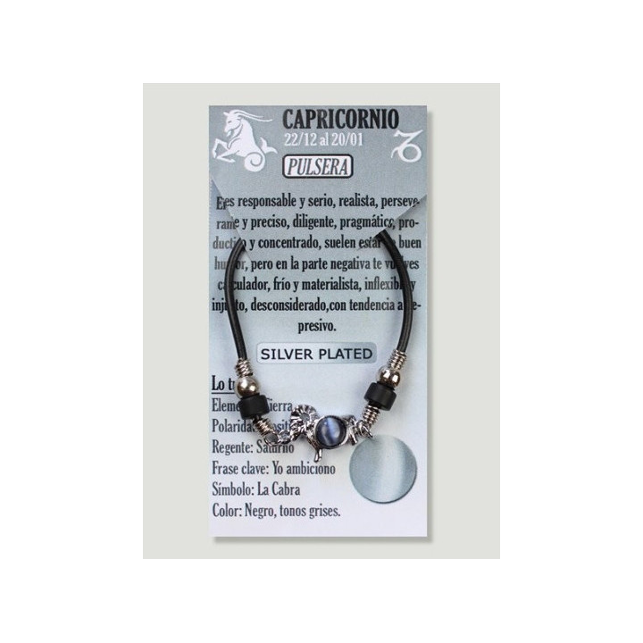 {
  "name": "Capricorn Zodiac Bracelet - Silver"
}