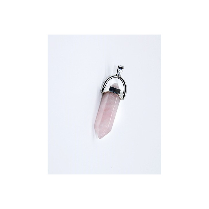 {
  "text": "rose quartz point - pendant"
}