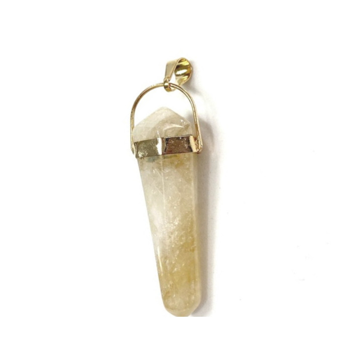 {
  "product_name": "citrine point - pendant"
}