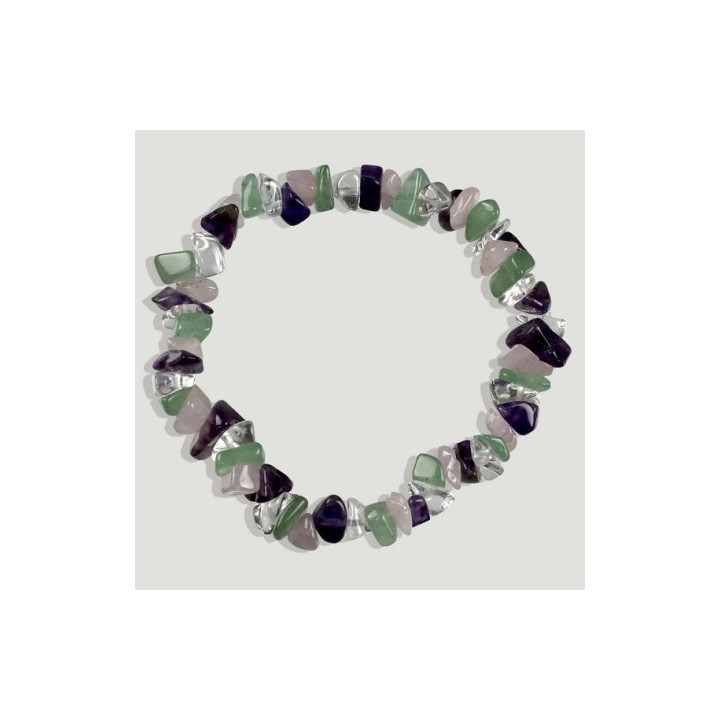 Pulseira 4 Quartzos- Chip