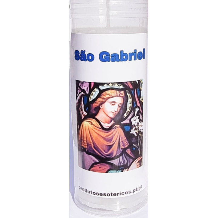 1 vela copo são gabriel
