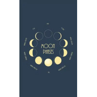 Moon Phases Towel - 210x140cm