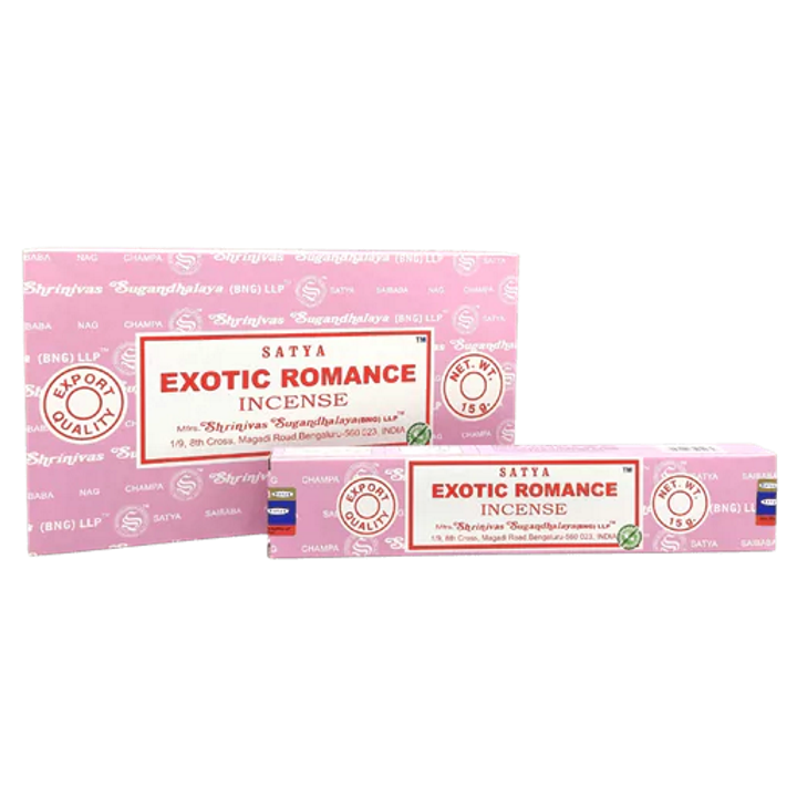 Incenso Romance Exótico 15Gr Satya