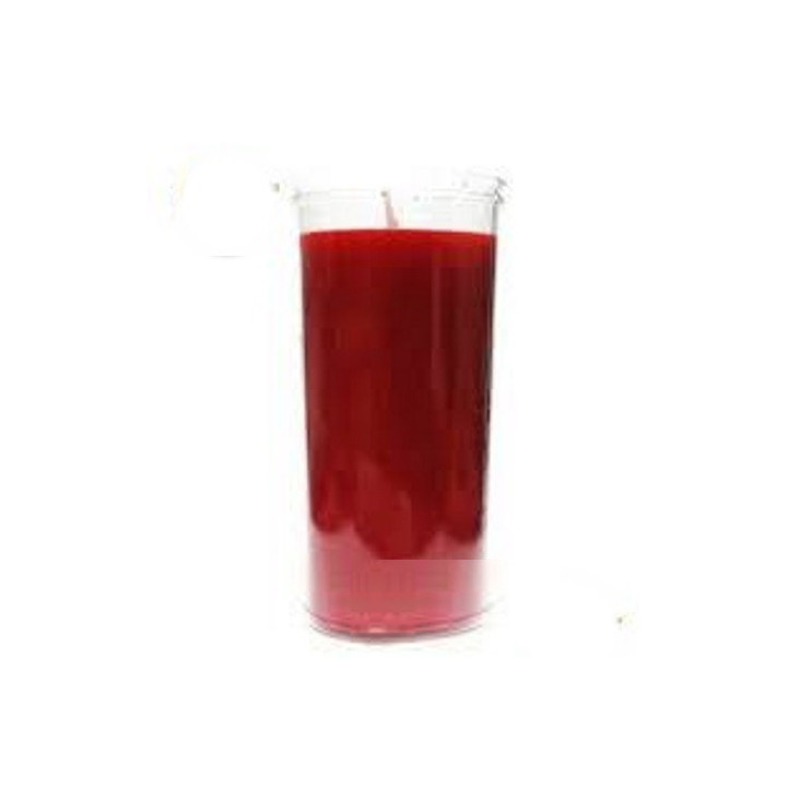 {
  "product_name": "Red Plastic Jar Candle"
}