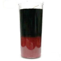 {
  "product_name": "Black and Red Plastic Jar Candle"
}