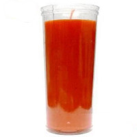 {
  "product_name": "Orange Plastic Jar Candle"
}