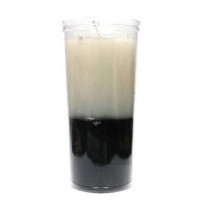 {
  "product_name": "White and Black Plastic Jar Candle"
}