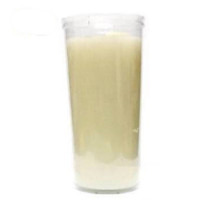 {
  "product_name": "White Plastic Jar Candle"
}