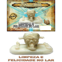 {
  "text": "ritual 11 white skull candles"
}