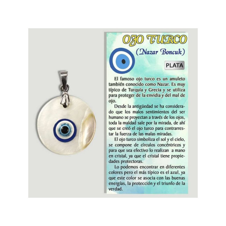 {
  "name": "Round Pearl Pendant - Turquoise Eye"
}