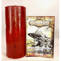 {
  "text": "3-wick candle – divine justice and protection"
}