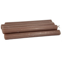 {
  "text": "10 brown candles (15×15)"
}