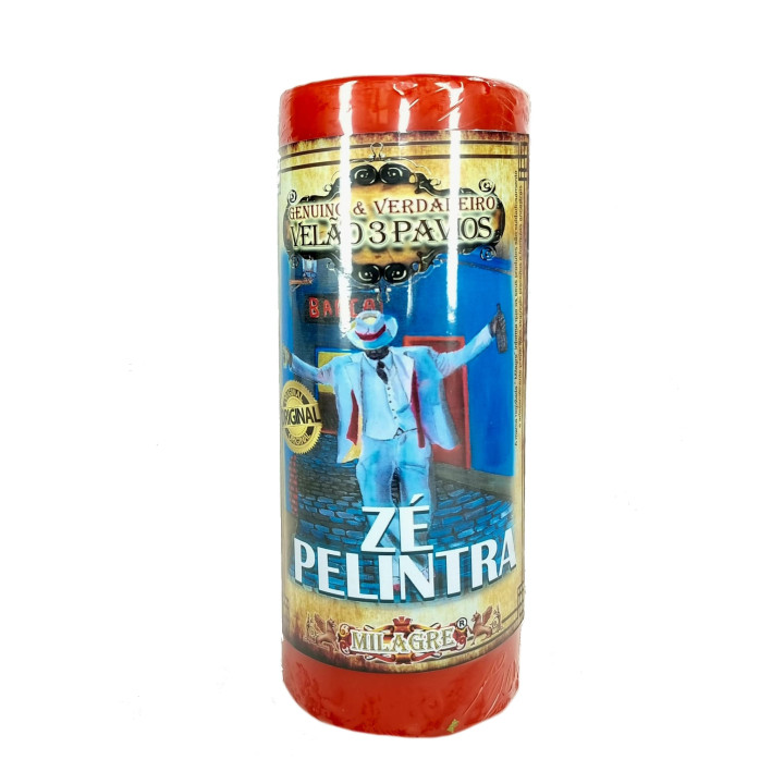 vela de 3 pavios orixá – zé pelintra
