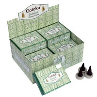 {
  "product_name": "Goloka Patchouli Incense Cones - Box of 12"
}