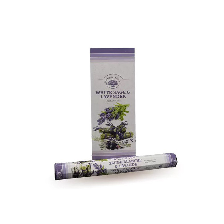 {
  "product_name": "Lavender and White Sage Incense"
}
