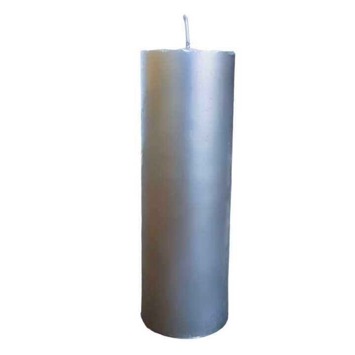 {
  "text": "silver candle"
}