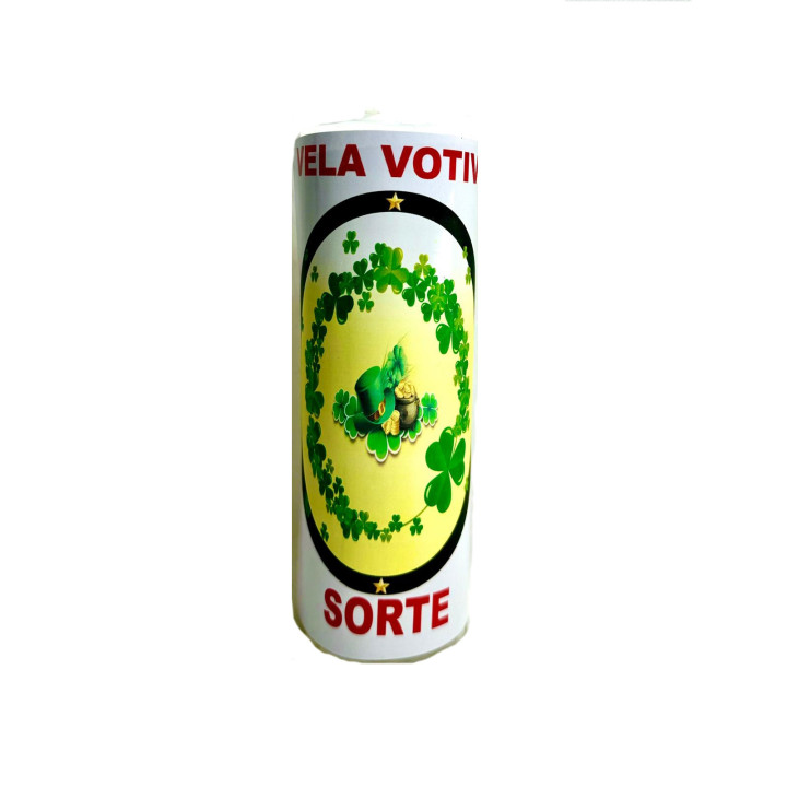 {
  "text": "Votive Candle - Luck"
}