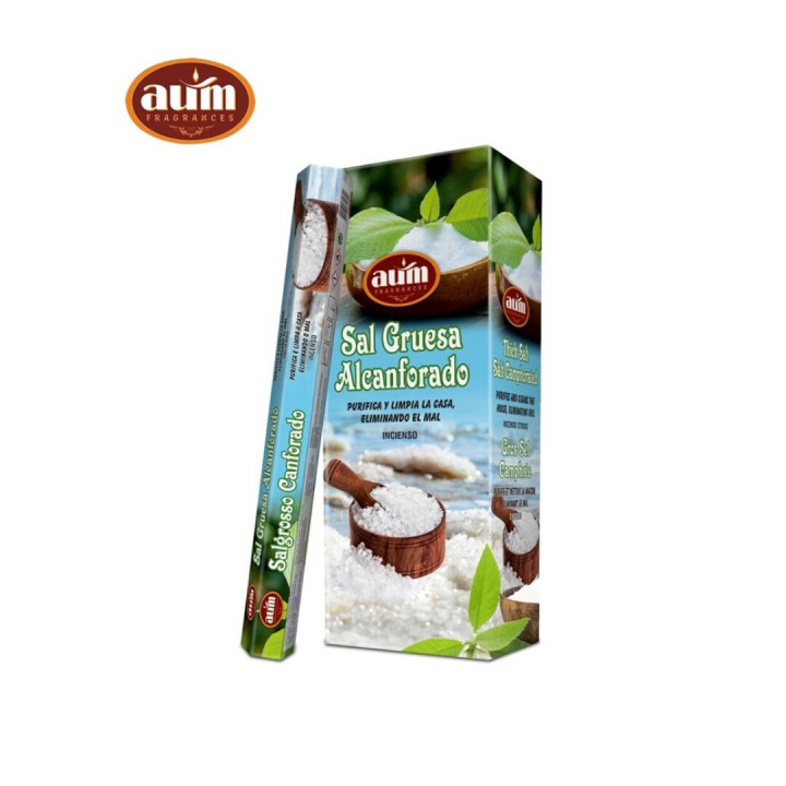 Incenso de Sal e canfora