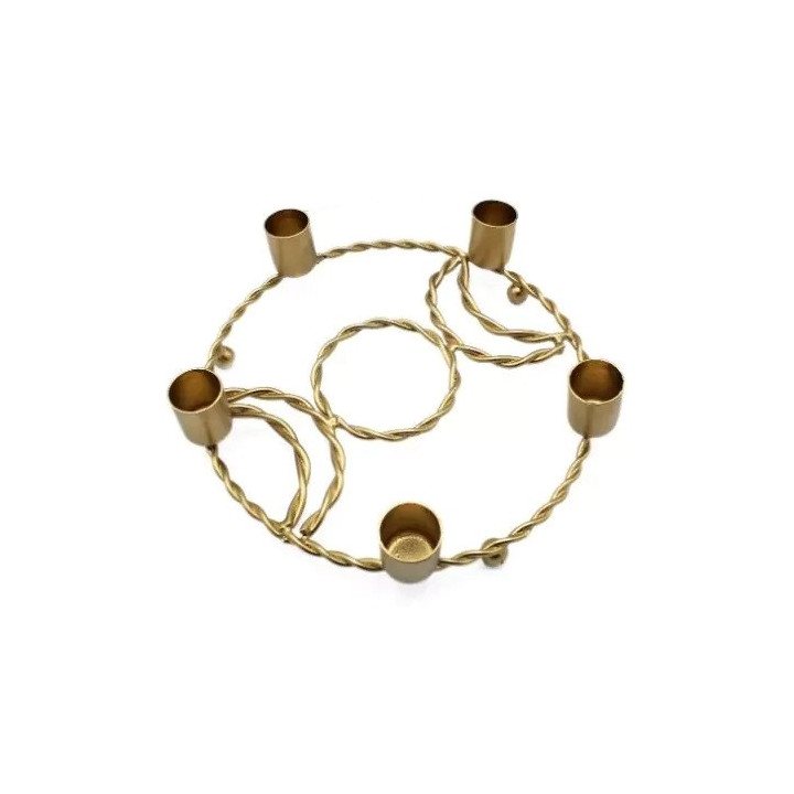 porta velas tripla lua