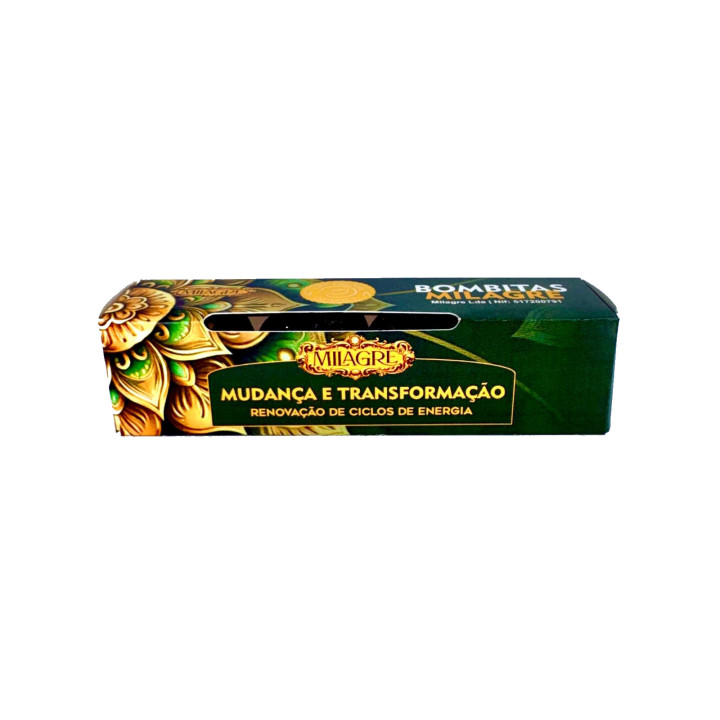 Bombitas Milagre Mudança e Transformação 4 Unidades | Milagre
